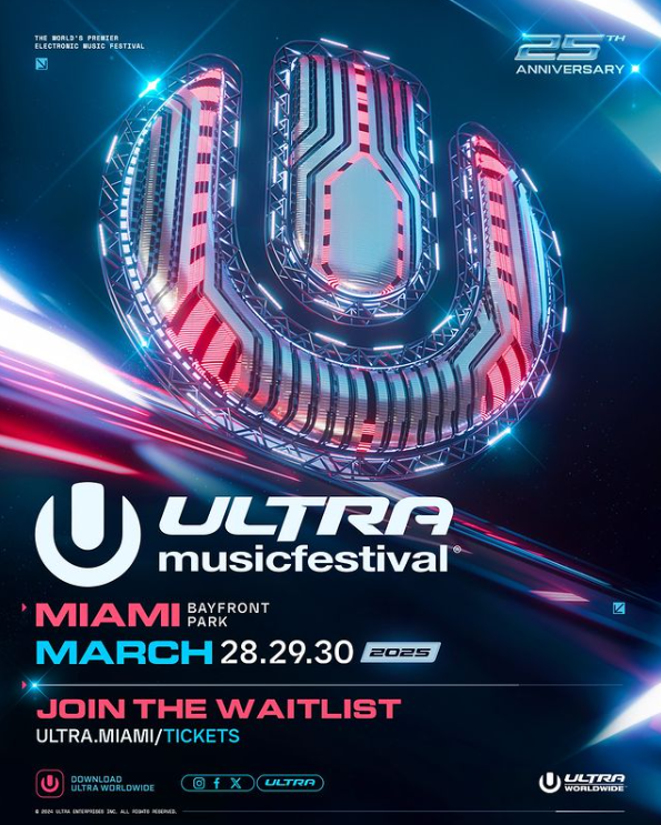 Ultra Music Festival unveils set times, site map, ULTRALIVE, and